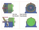 Hydraulic Pump-4 views