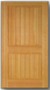 Plain door w/ lock rail